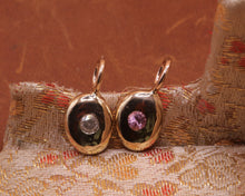 Load image into Gallery viewer, Diamond Gold Stone Pendant Charm in Gold