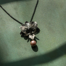 Load image into Gallery viewer, Orchid Necklace in Sterling Silver