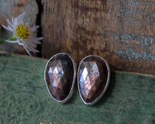 Load image into Gallery viewer, Sapphire Stud Earrings II
