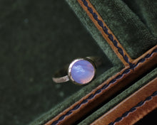 Load image into Gallery viewer, Gold Lavender Quartz ring
