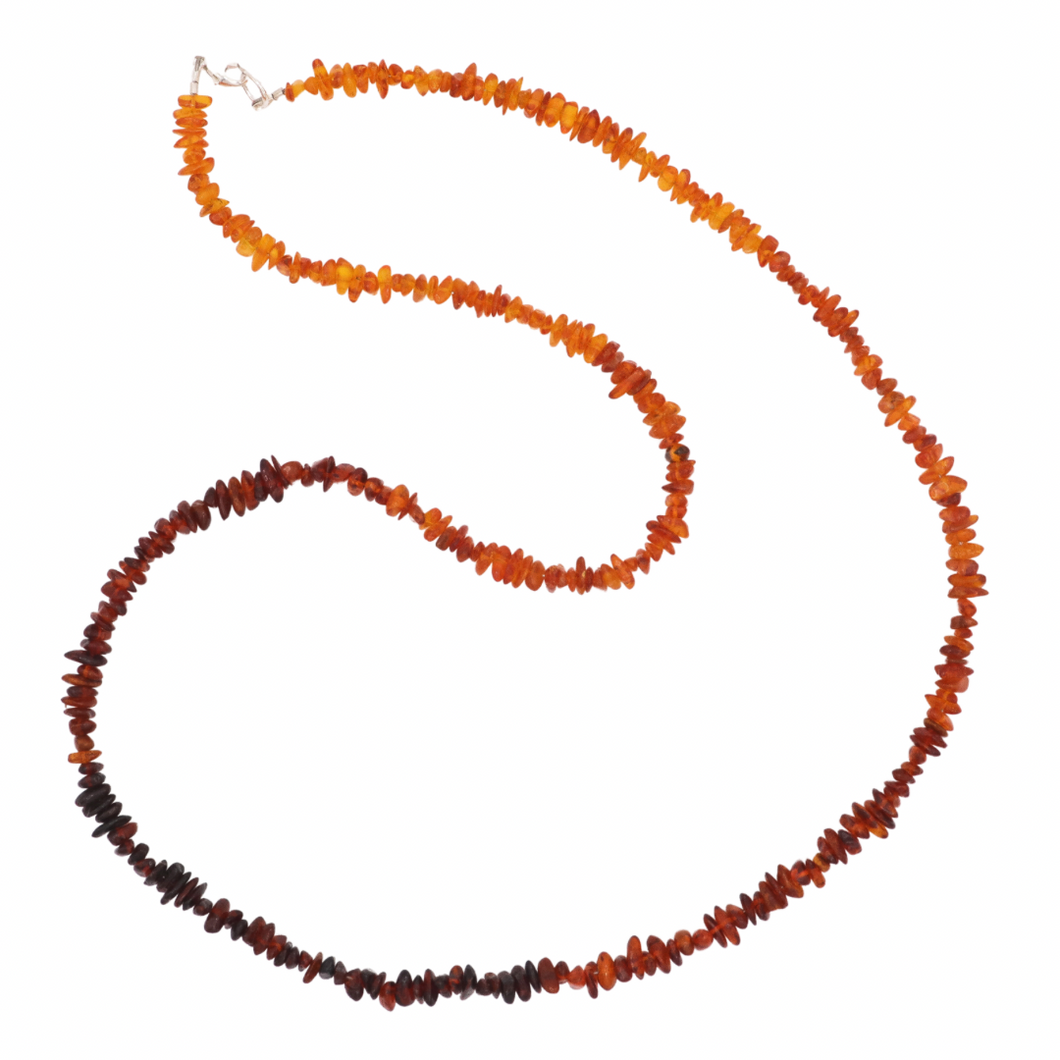Ombre Amber Bead Necklace
