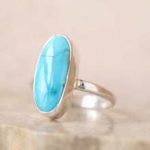 Load image into Gallery viewer, Turquoise Ring in Sterling Silver

