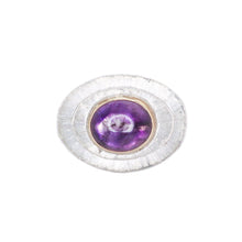 Load image into Gallery viewer, Amethyst Soleil Ring in Gold and Silver
