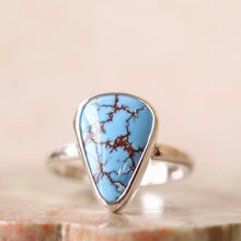 Load image into Gallery viewer, Lavender Turquoise Ring in Sterling Silver
