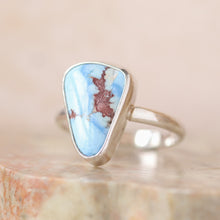Load image into Gallery viewer, Lavender Turquoise Ring in Sterling Silver
