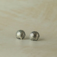 Load image into Gallery viewer, Shell Stud Earring in Sterling Silver
