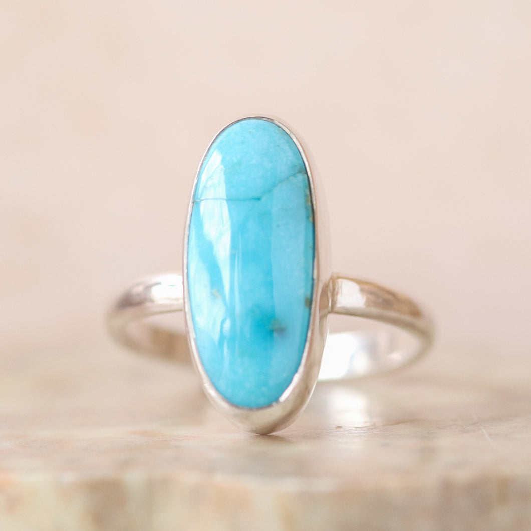 Turquoise Ring in Sterling Silver