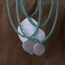 Load image into Gallery viewer, Chrysoprase Silhouette Necklace
