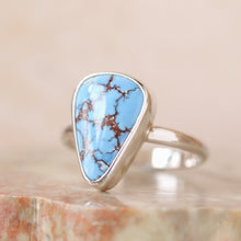 Load image into Gallery viewer, Lavender Turquoise Ring in Sterling Silver
