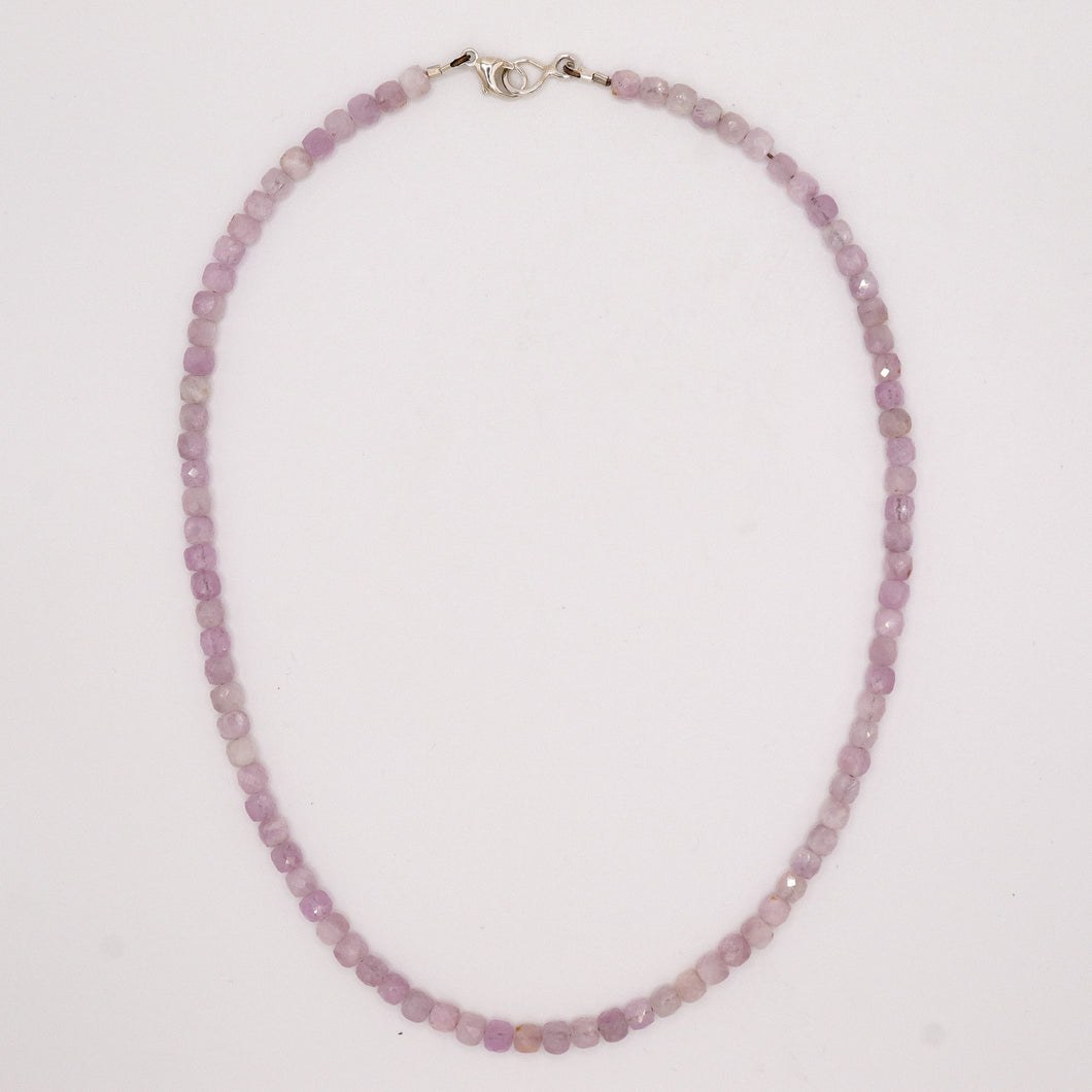 Kunzite Bead Necklace