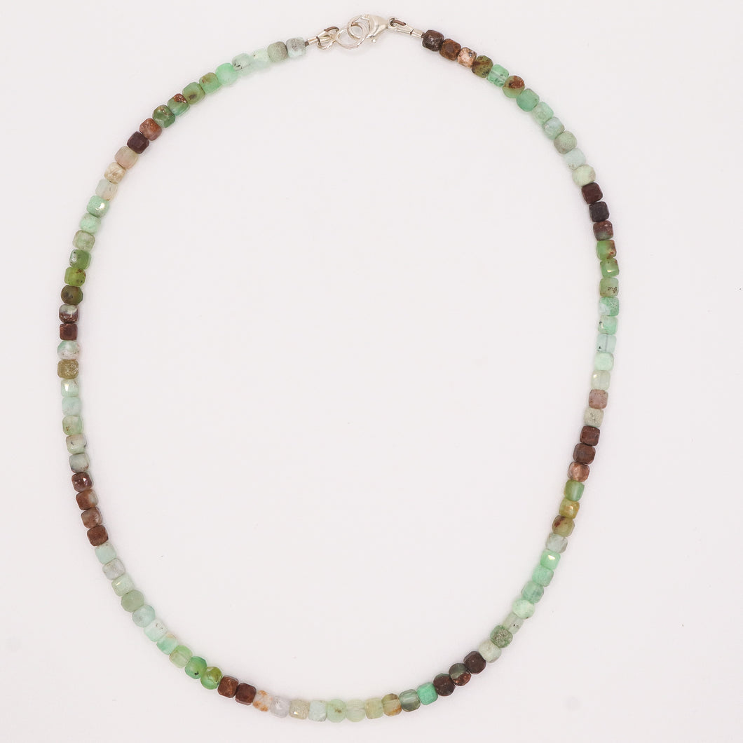 Chrysoprase Bead Necklace II