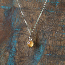 Load image into Gallery viewer, Gold and Silver Garnet Necklace
