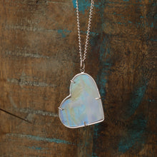 Load image into Gallery viewer, Moonstone Heart Necklace
