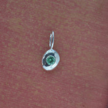 Load image into Gallery viewer, Garnet Boulder Pendant in Silver
