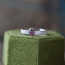 Load image into Gallery viewer, Pink Sapphire Ring in Gold and Silver
