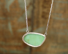 Load image into Gallery viewer, Chrysoprase Sterling Silver Necklace
