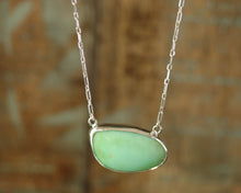 Load image into Gallery viewer, Chrysoprase Sterling Silver Necklace
