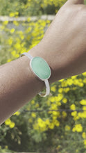 Load and play video in Gallery viewer, Chrysoprase Cuff Braclet
