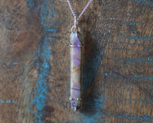 Load image into Gallery viewer, Elongated Sterling Opal Necklace II
