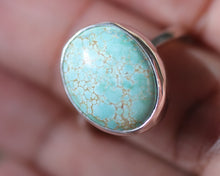 Load image into Gallery viewer, Turquoise Statement Ring - Size 8
