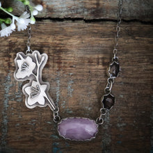 Load image into Gallery viewer, Cherry Blossom Necklace in Sterling Silver
