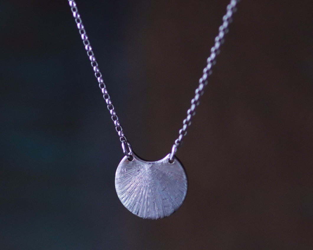 Sterling Silver Palm Pendent