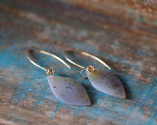 Load image into Gallery viewer, Gold Agate Earrings

