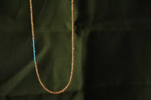 Load image into Gallery viewer, Spessartine and Turquoise Beaded Necklace
